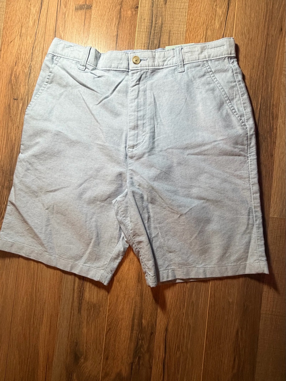 Class Club Light Blue Flat Front Men's Chino Shorts